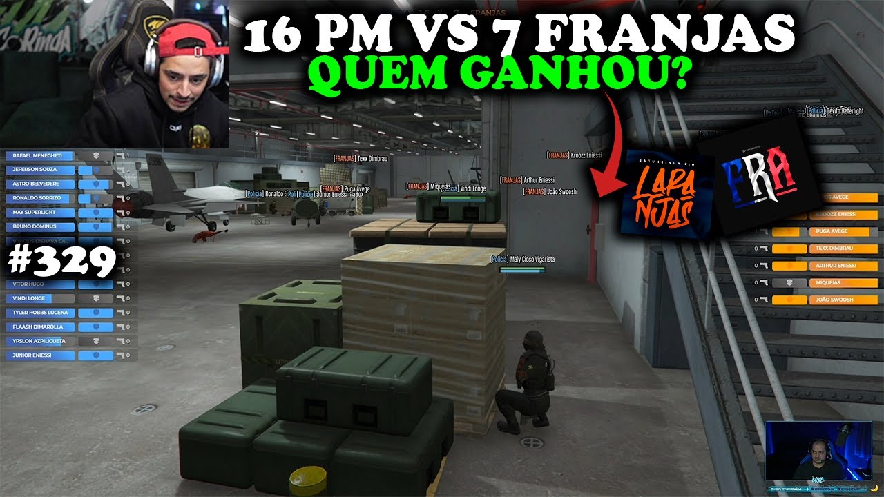 FICOU 16 PM CONTRA 7 DA FRANÇA E LARANJAS NO PORTA AVIÃO! QUEM SERA QUE GANHOU? EP 329