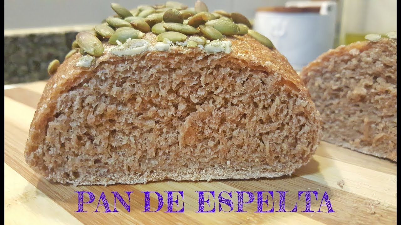 PAN DE ESPELTA. (MUY ESPONJOSO Y DELICIOSO)