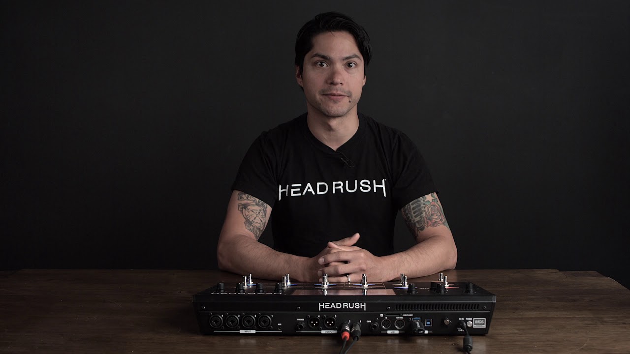HeadRush Looperboard Tutorial - Mixer Screen