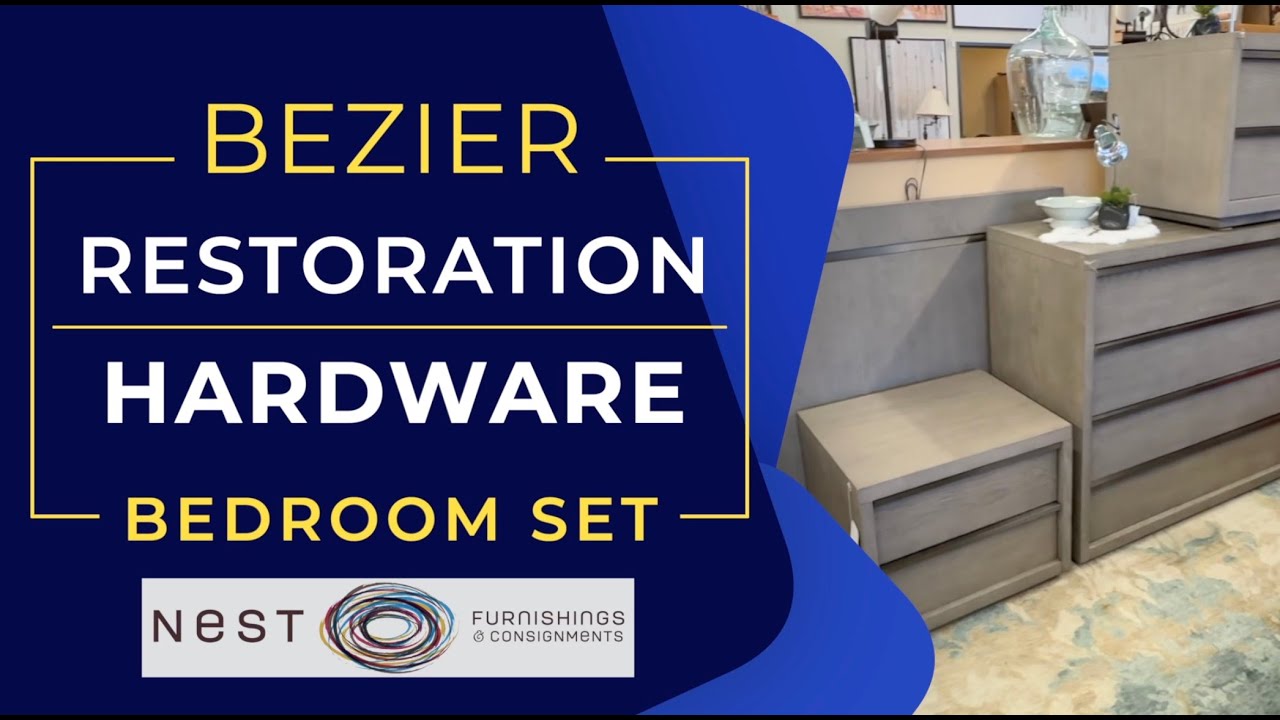 RH Bezier Bedroom Set