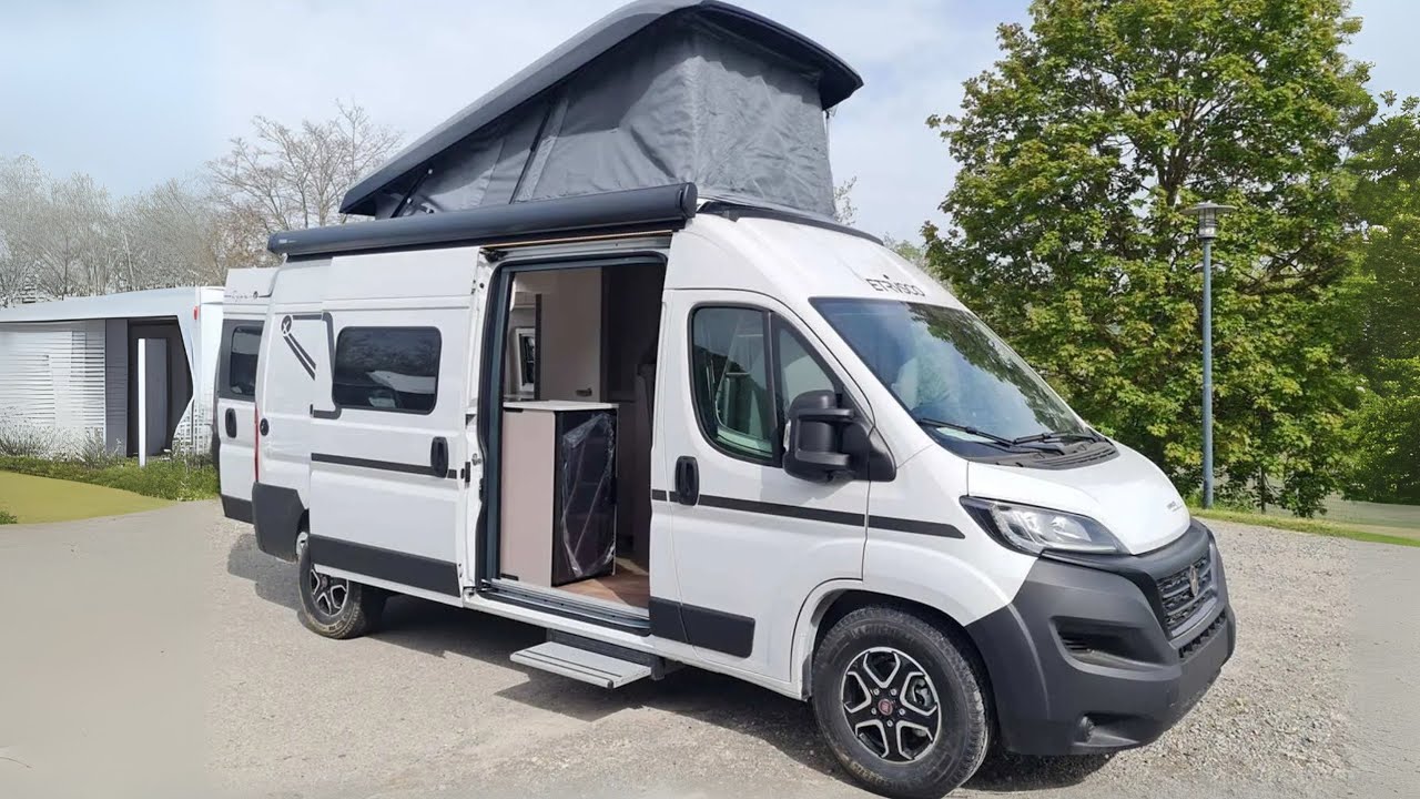 BEZAHLBARE WOHNMOBIL NEUHEITEN 2026 Etrusco CV 600 DB Hymer Group Kastenwagen mit Schlafdach 