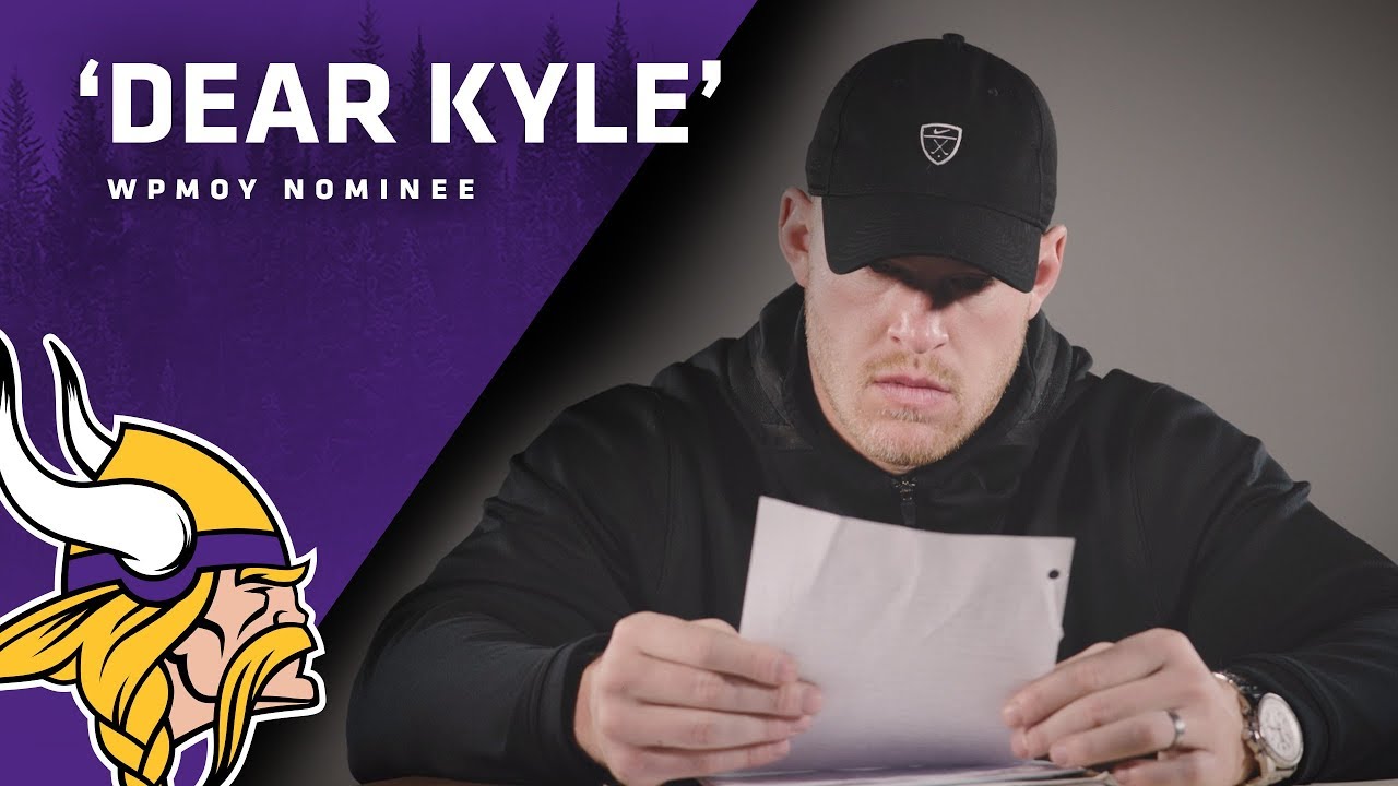'Dear Kyle' | Minnesota Vikings