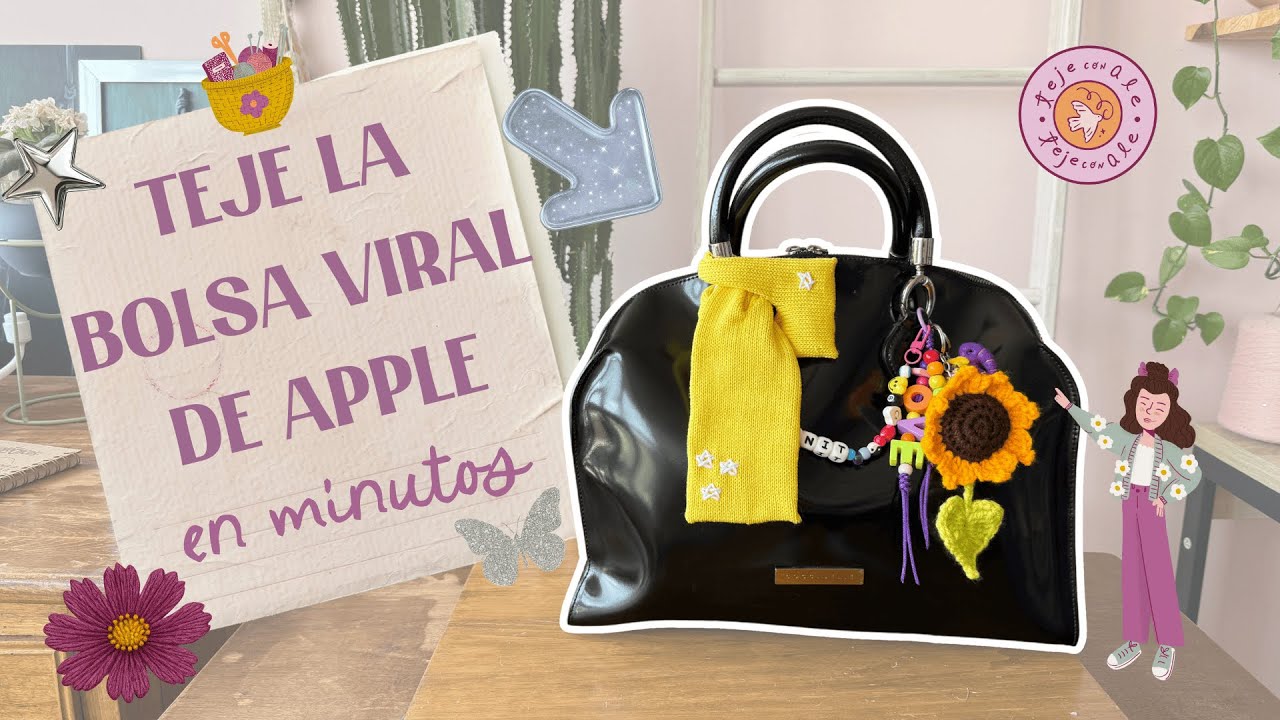 ¡Te enseño a tejer la bolsa más famosa del 2025!