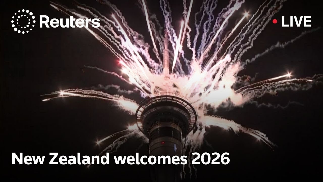 LIVE: New Zealand welcomes the 2026 New Year with fireworks