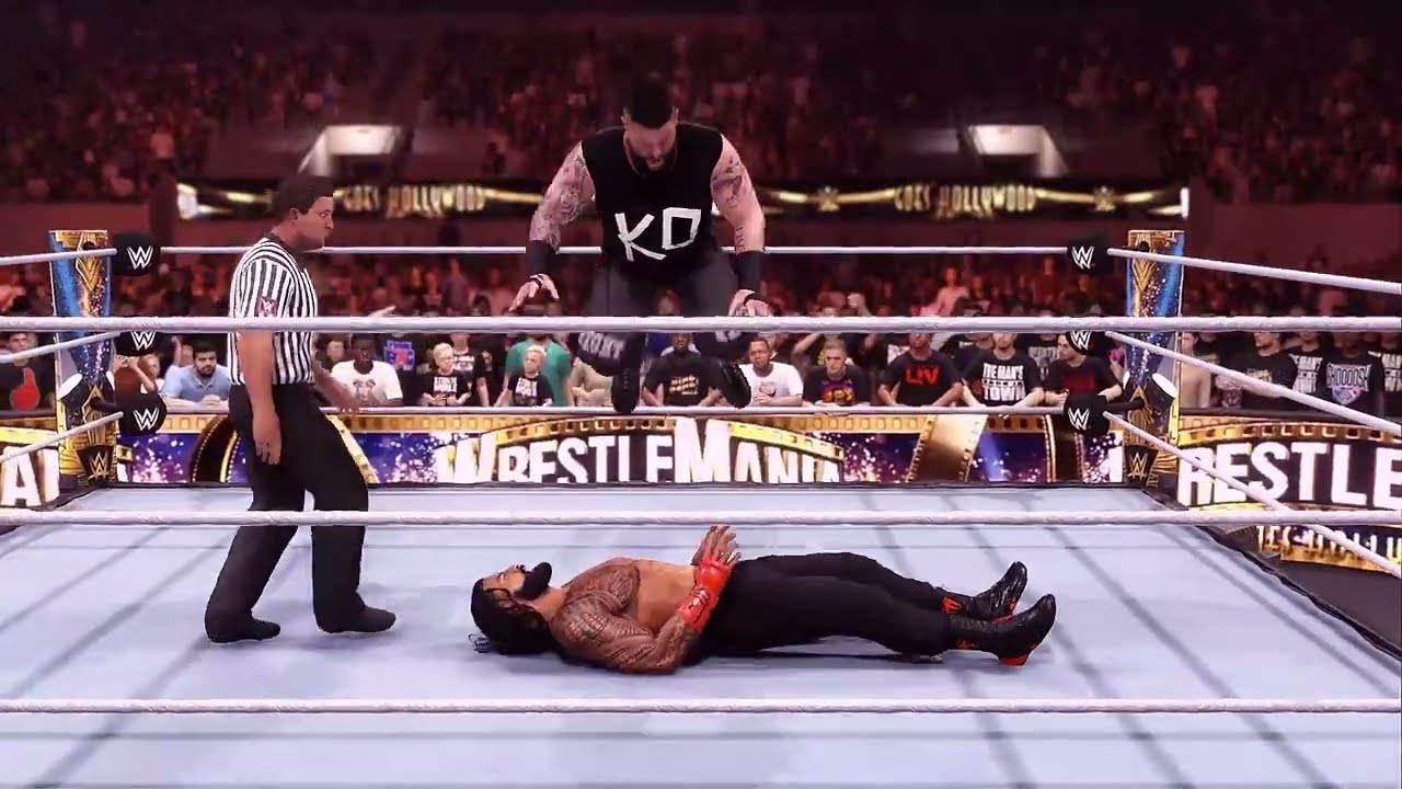GAME: Kevin Owens Vs Roman Reigns | WWE | WWE 2K24 | The Gaming Gladiators