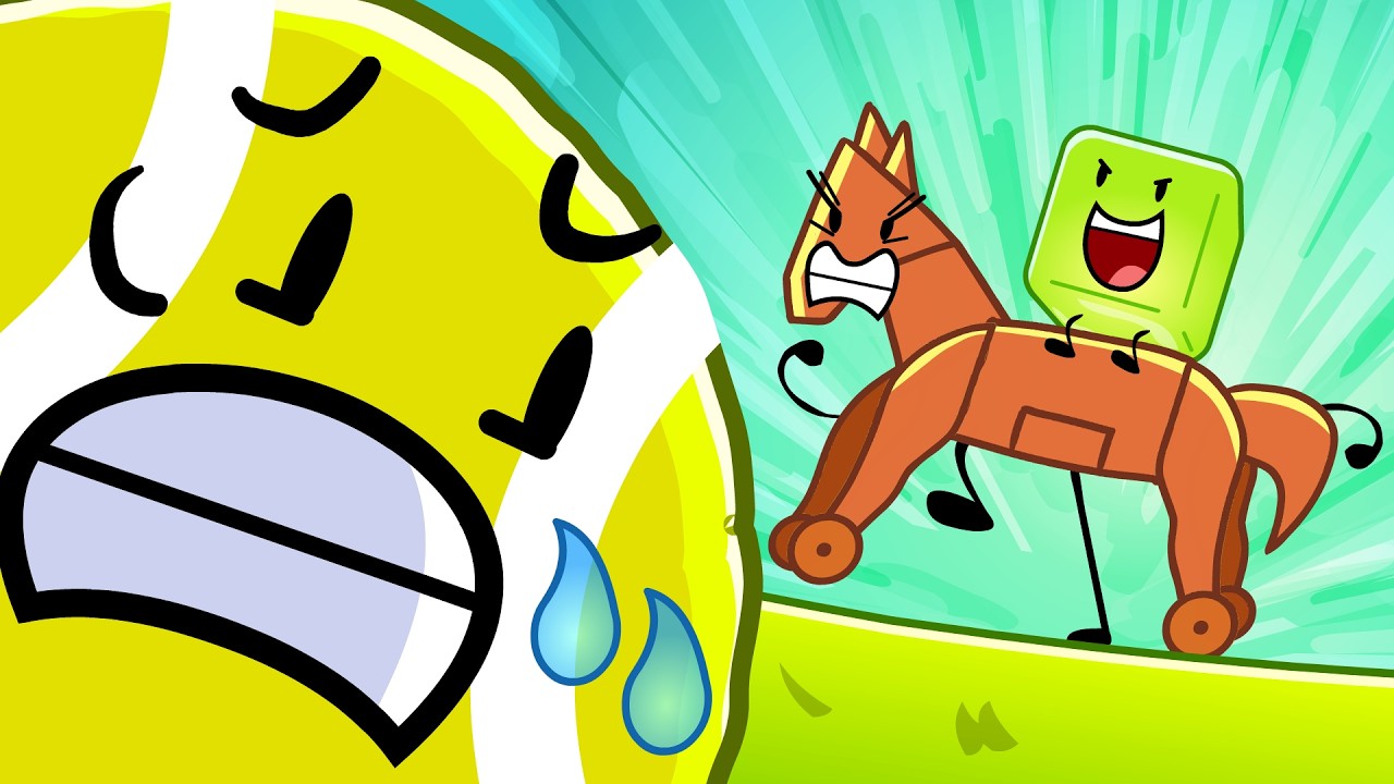 BFDIA: Green Ice Cube - 3: Are You Smarter Than A Tennis Ball?