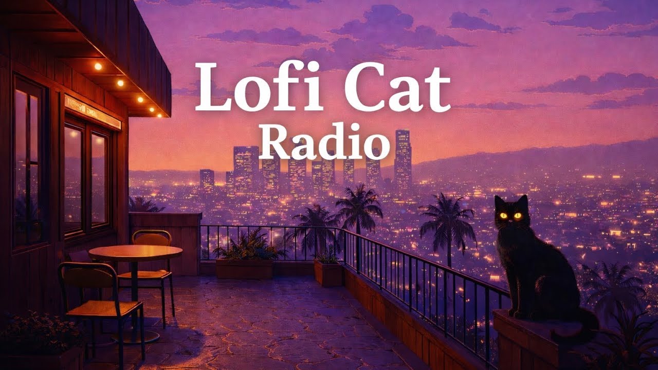 Lofi Cat Radio 【Smooth Jazz Study / Relax /Sleep】