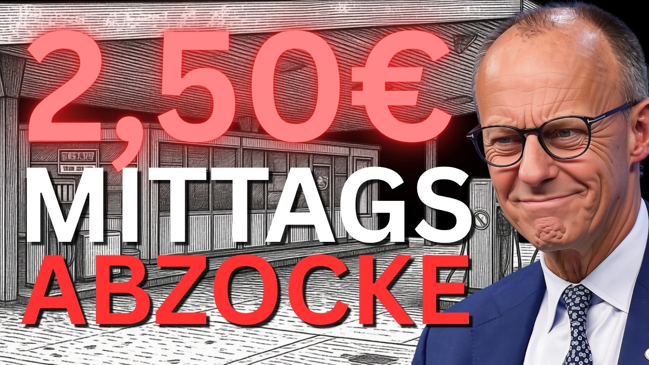 REKORD-ABZOCKE! Die Merz-Spritregel eskaliert &ndash; 2,50&euro; Wahnsinn an der S&auml;ule!