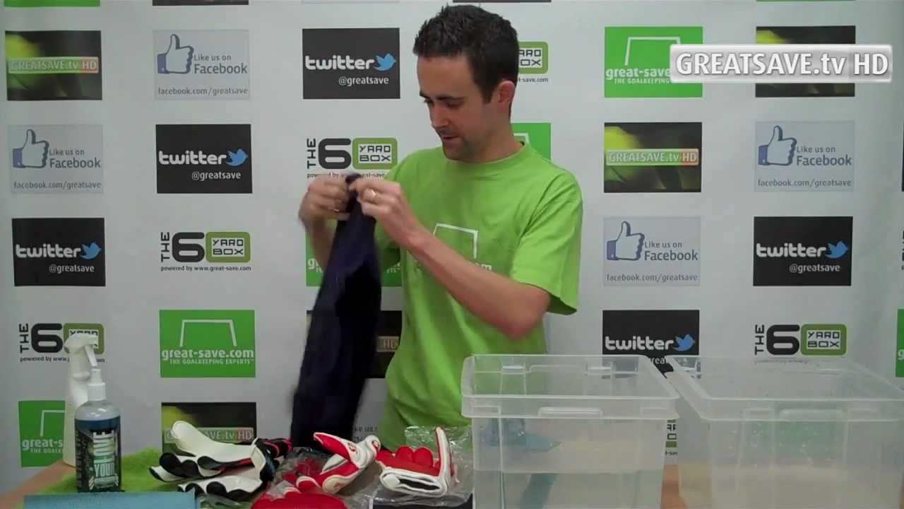 How to Pre Wash your brand new Goalkeeper Gloves