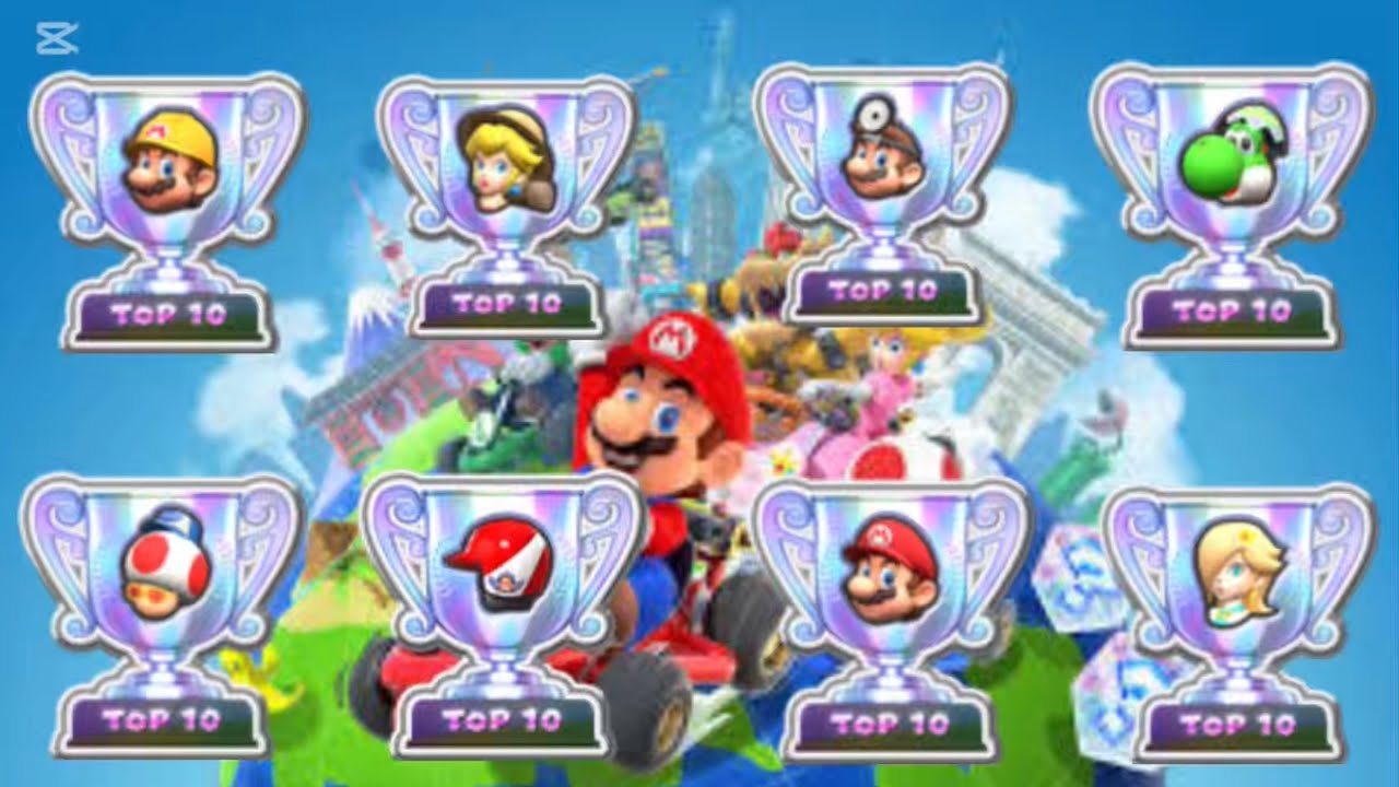 Collecting the remaining top10 badges during looped tours… (1/8)