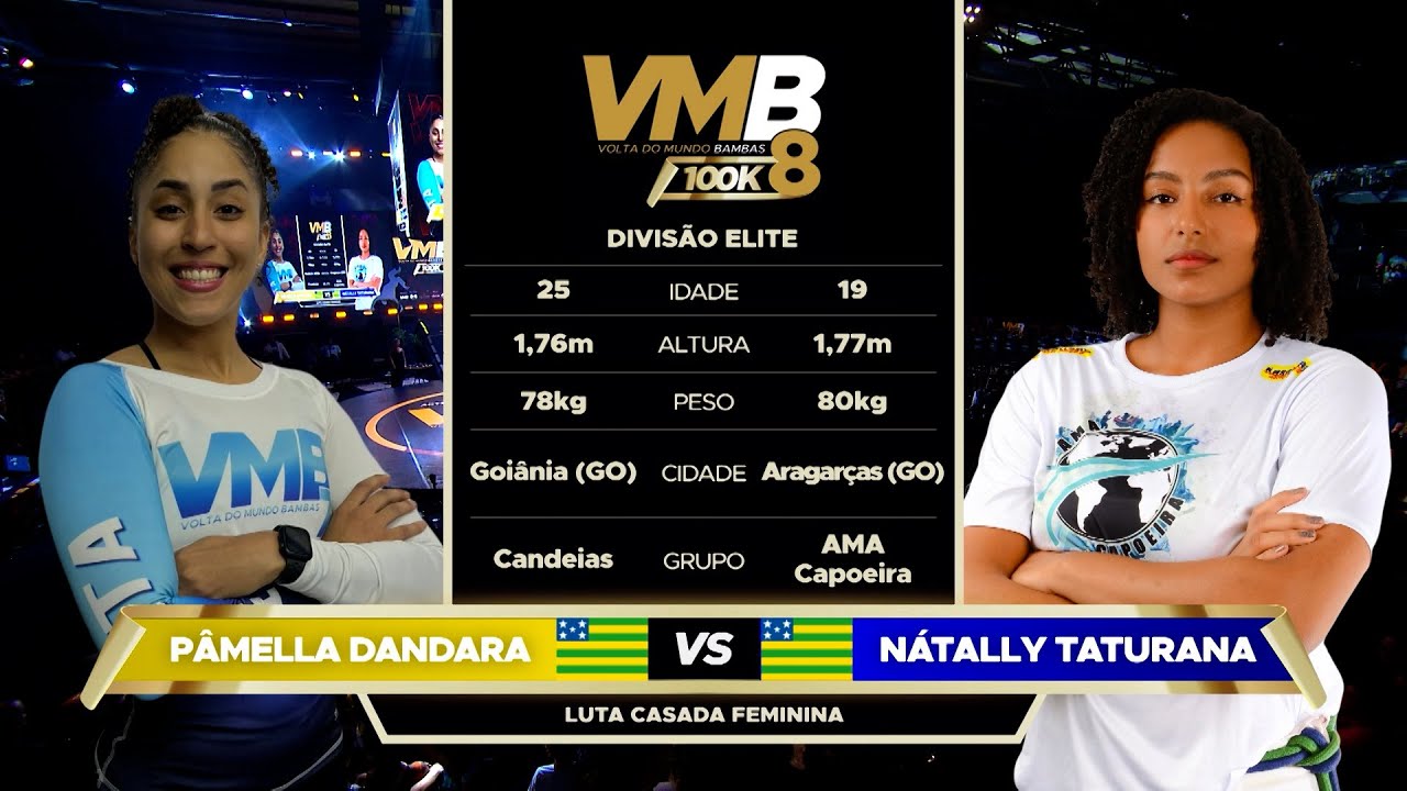 Pâmella Dandara Vence Nátally Taturana | VMB Capoeira | VMB8 100k