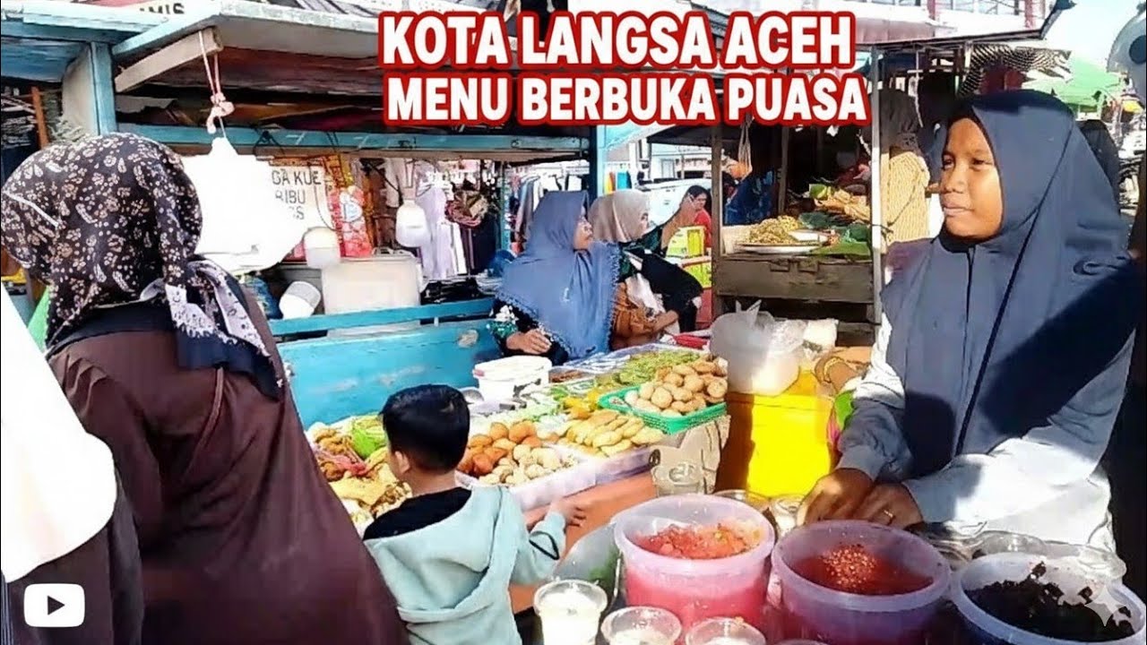 Kota Langsa Menjelang Berbuka Puasa | Ramadhan Street food in Aceh 2026 #viral 