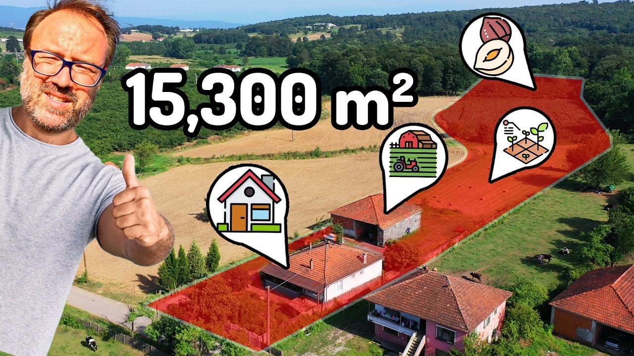 Komşumuzun Acil Satılık Bahçeli Köy Evi - Şehirden Köye Göç