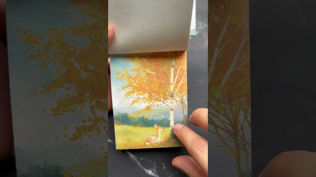 Four Seasons Material Paper #journal #journaling #scrapbooking #sticker #scrapbook #papercrafts