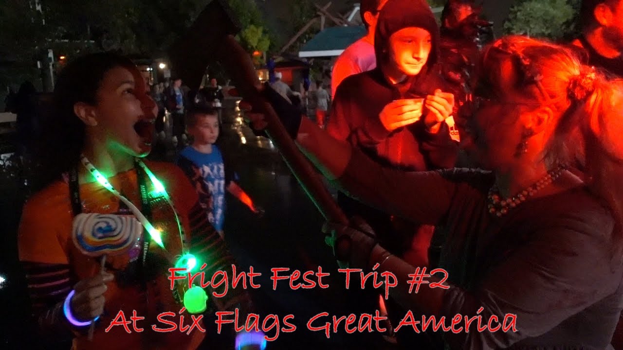 Fright Fest Trip #2 At Six Flags Great America