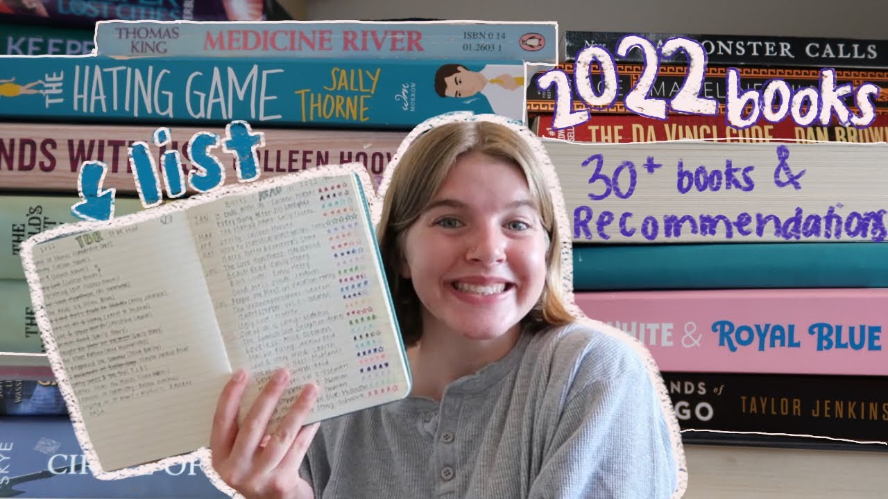 reading vlog- all the books I read in 2022!