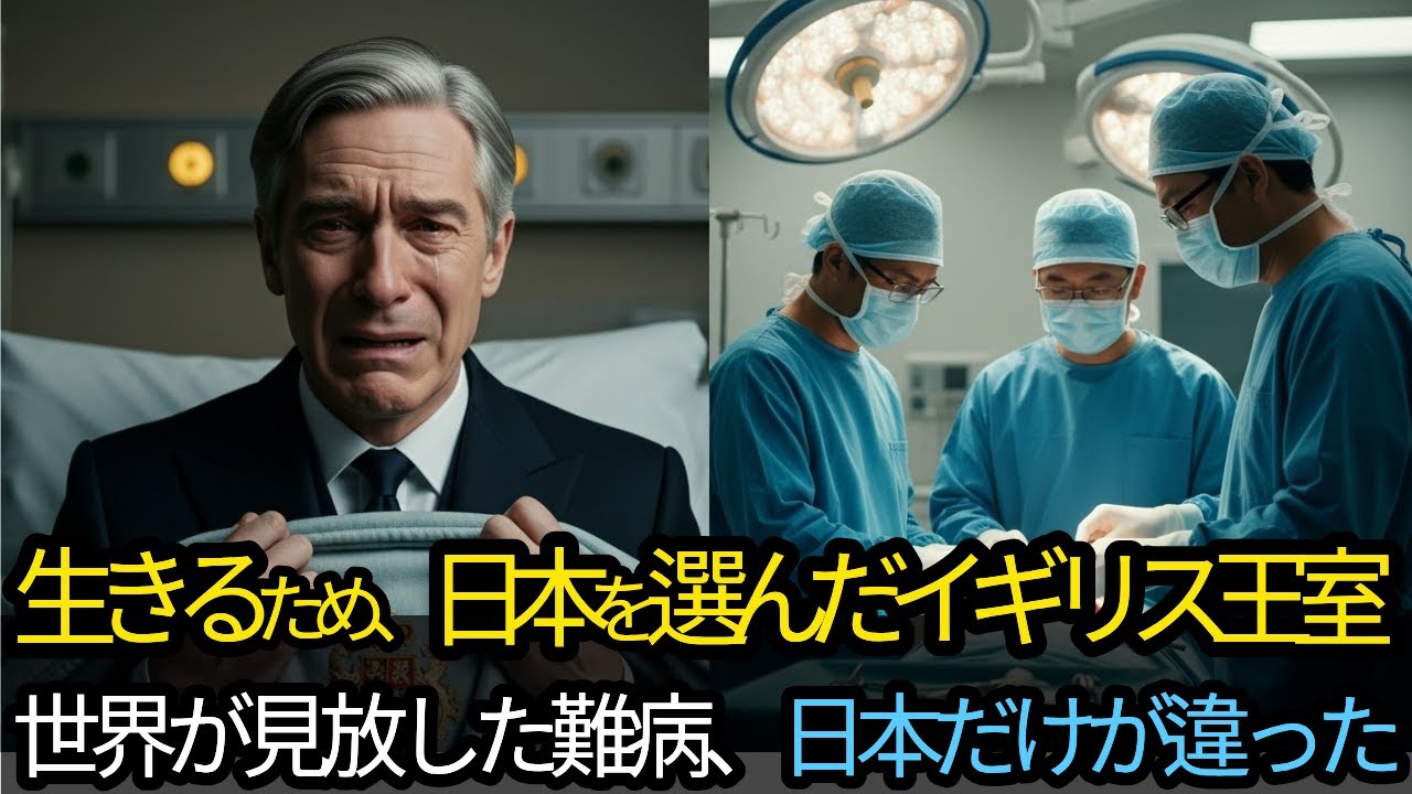 難病に崩れ落ちたイギリス王室 日本の医療陣が救い、世界が衝撃に包まれた | 海外感動秘話