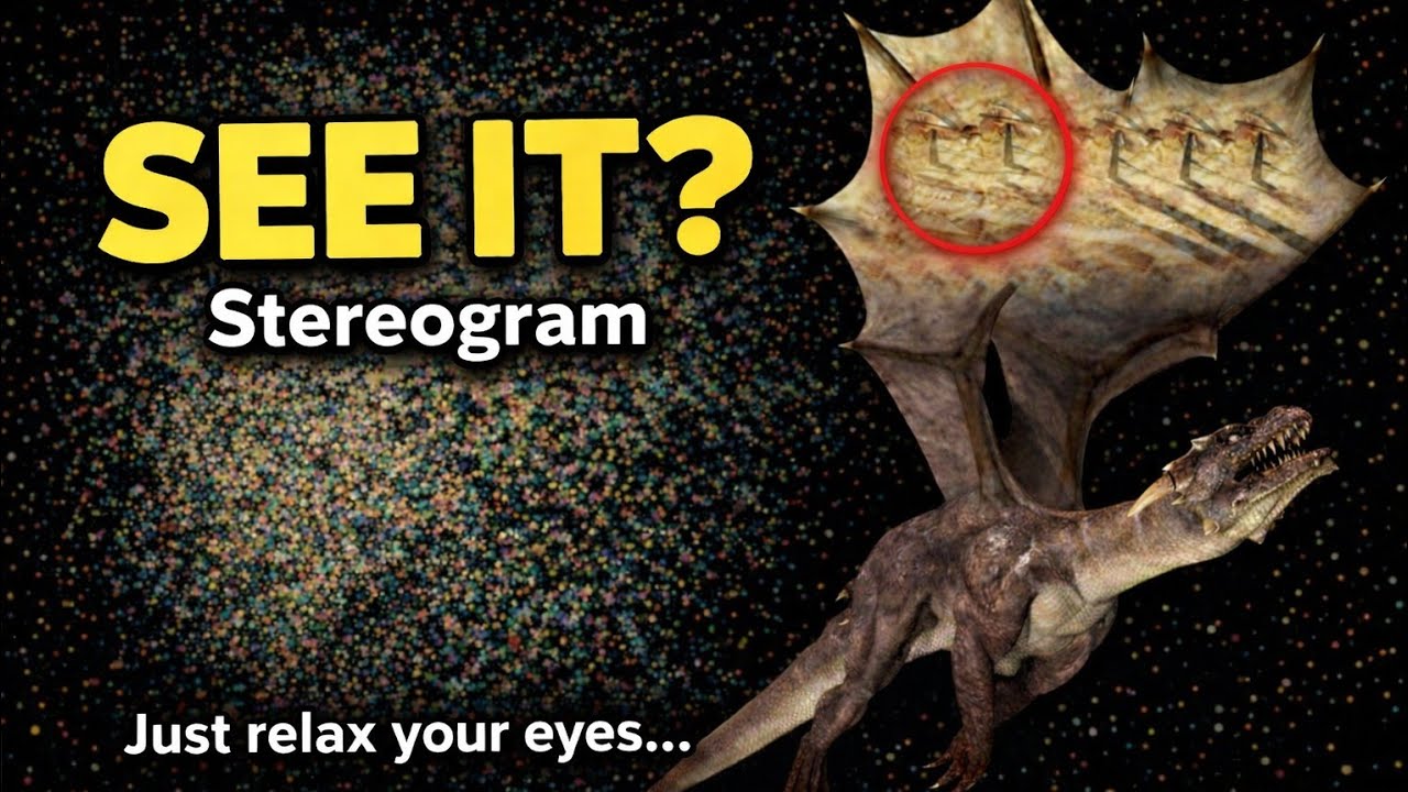 👉 99% Can’t See the Hidden 3D Image… Can You? 👀🔥