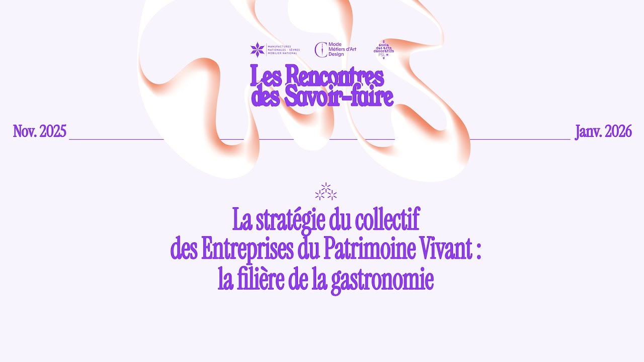 Rencontres des Savoir-faire avec Béatrice Brandt et Philippe Moreau Chevrolet