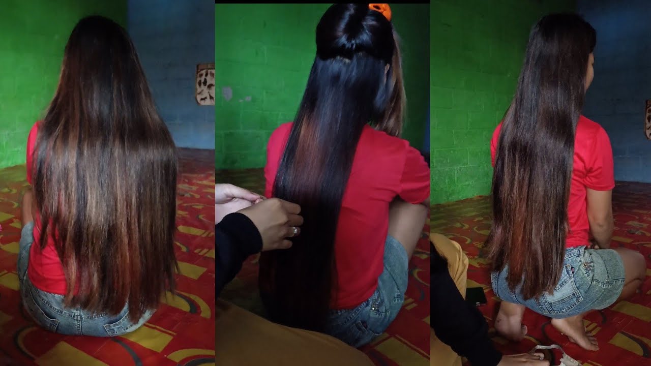pertama kali potong rambut pendek setelah dipanjangkan 4 tahun | very long to short haircut