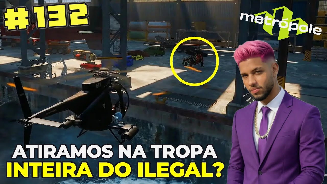 BAHIA MOSTROU QUEM MANDA PARA O CHEFE DA FAVELA | GTA V | BAHIA NO METRÓPOLE RP