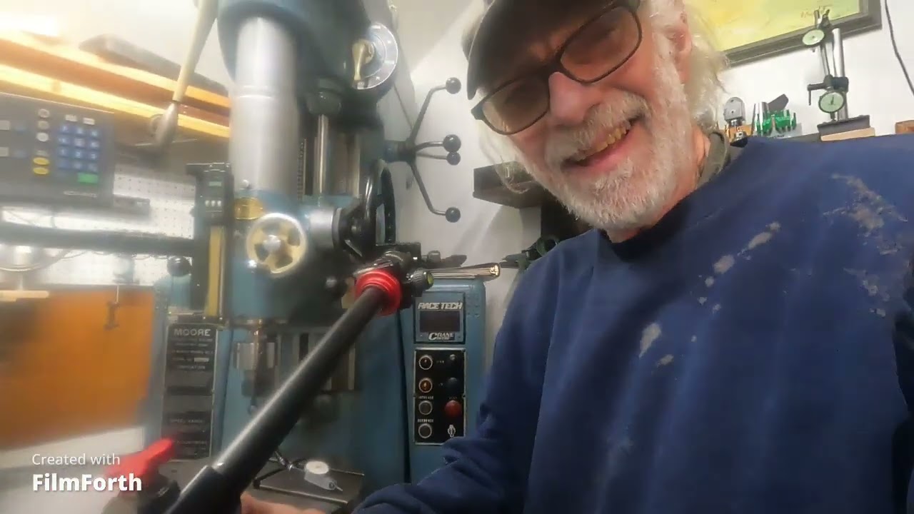 Moore jig borer basic tram after moving