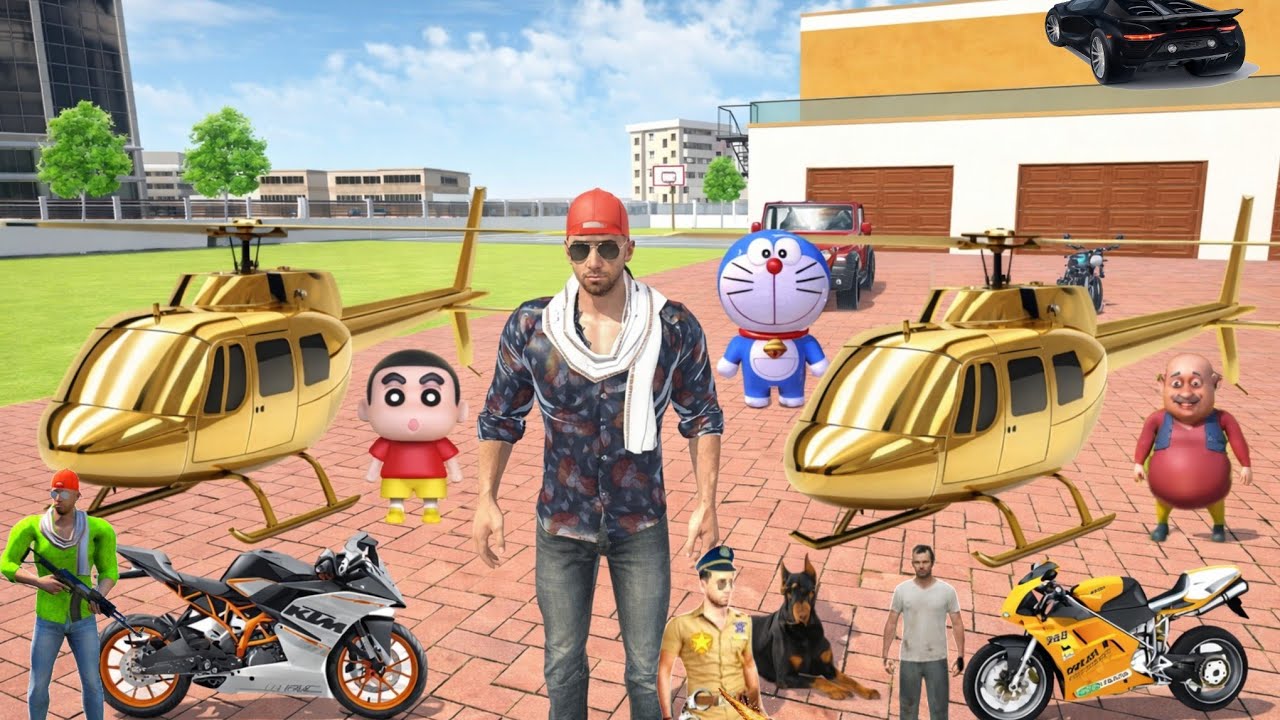 Jack ne kharida New Golden helicopter 🚁 Indian Theft Auto Simulator🥳😱