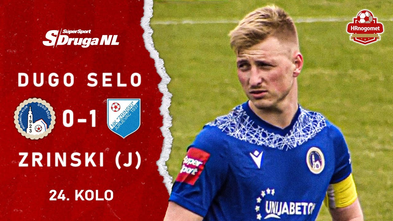 Sažetak: NK Dugo Selo 0-1 NK Zrinski Jurjevac (24. kolo SuperSport 2. NL)