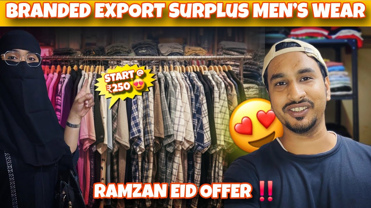 Ramzan Eid Offer 😍 Premium Quality Men’s Wear | Near JJ Flyover, Nawab Masjid, Mumbai | Must Visit
