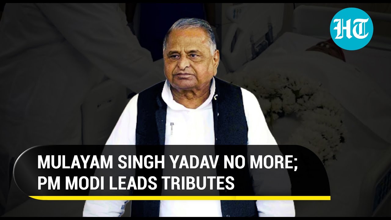 Mulayam Singh Yadav passes away at 82; PM Modi mourns demise of Samajwadi Supremo