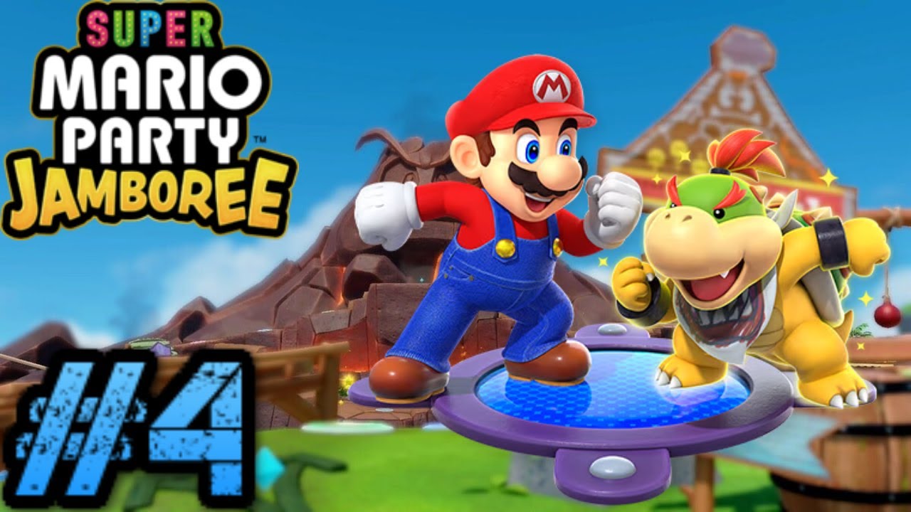 Super Mario Party Jamboree (Nintendo Switch) - Goomba Lagoon - Full Gameplay part 4