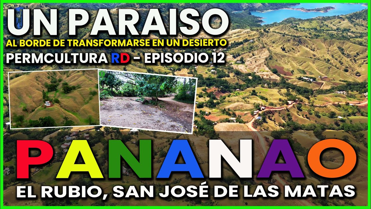 🌿🌵 Pananao: Un Paraíso al Borde de la Desertificación | Permacultura RD - Episodio 12🌍