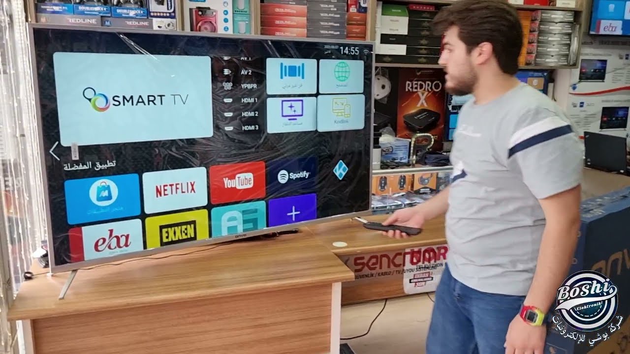 شاشة 65 بوصة ماركة ONVO الأحدث في الاسواق التركية