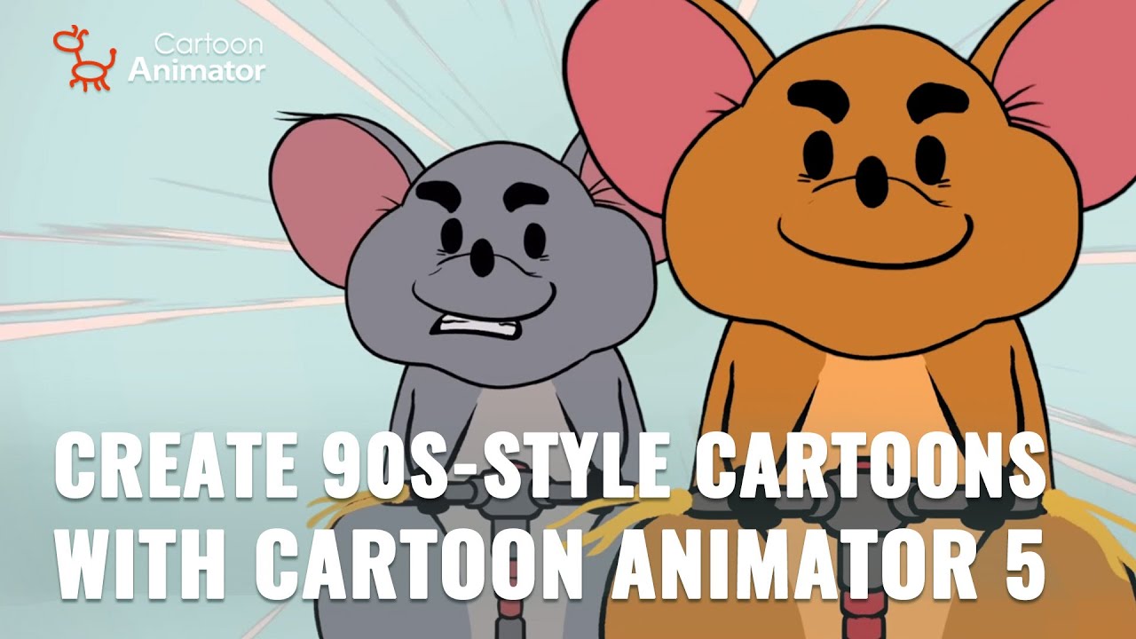 How Studios Create 90s-Style Cartoons with Cartoon Animator 5