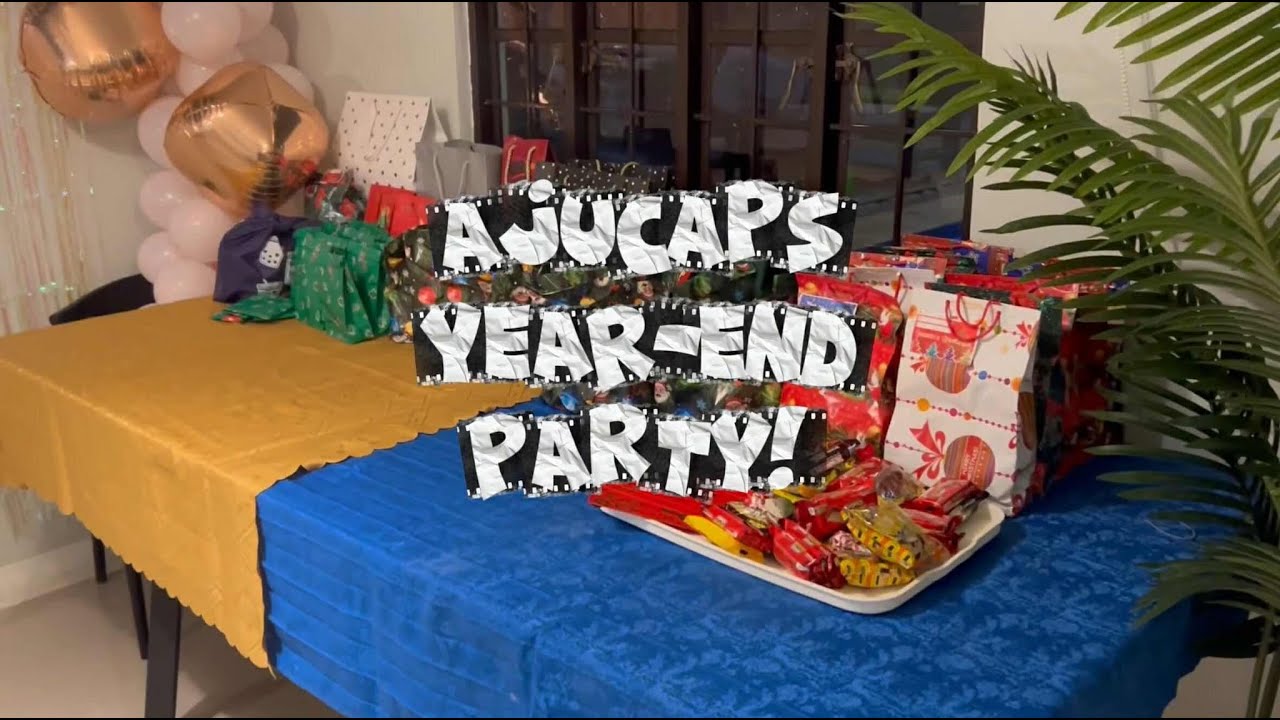 ajucaps year-end party! 