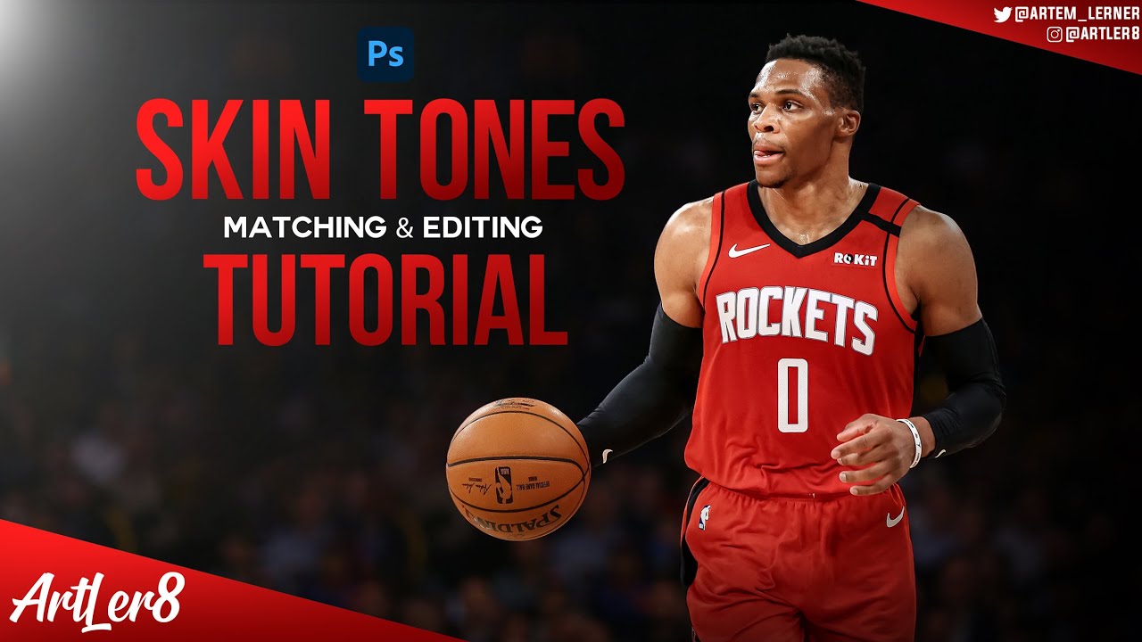Skin Tones Tutorial - How to match skin tones and edit in Camera Raw (Photoshop)