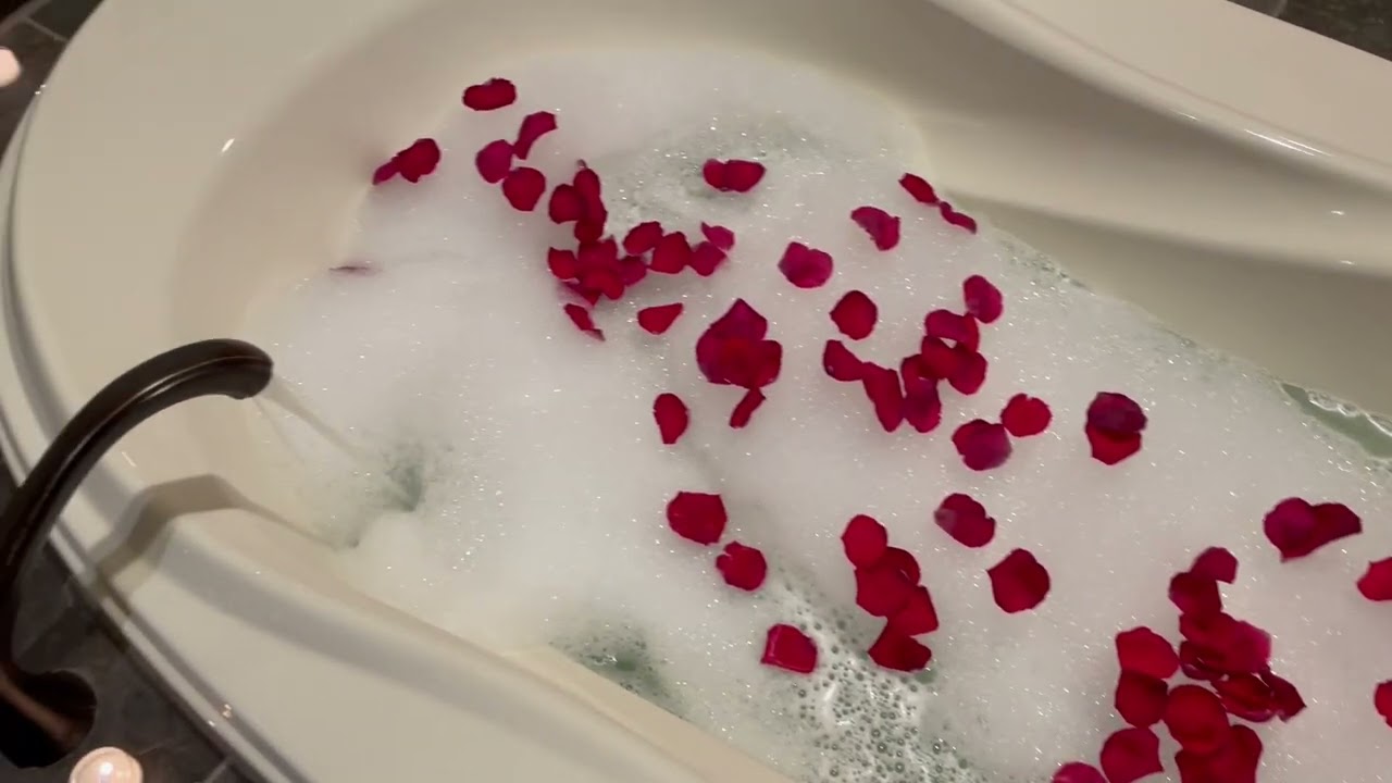 Real Rose Petals bath gift set