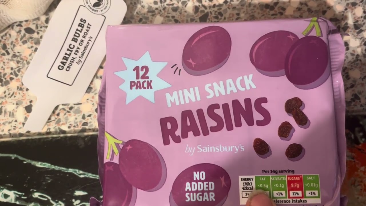 🛒Mini Sainsburys haul lets see what I got🛒