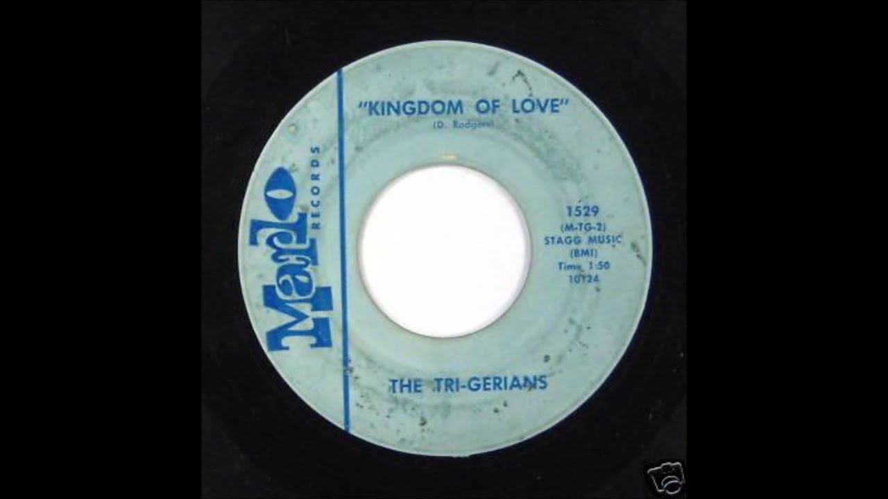 TRI-GERIANS - Kingdom Of Love / This Is Love - MARLO 1529 - 1964
