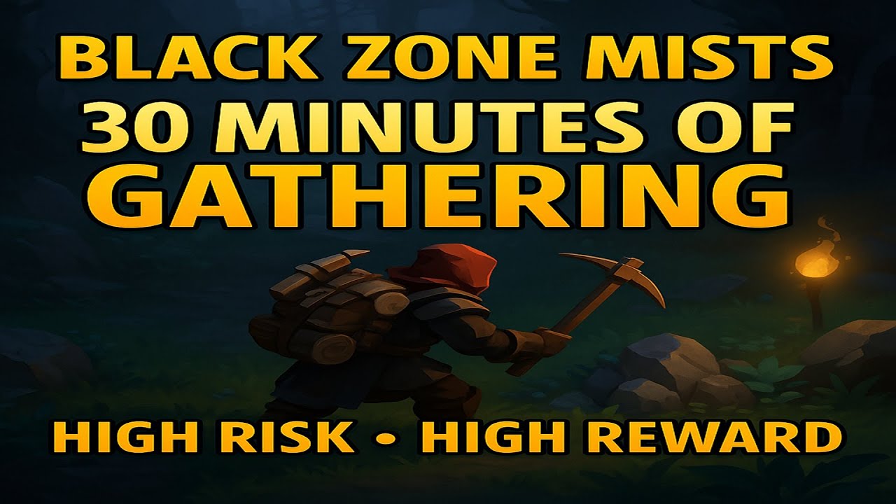30 Minutes of Resource Gathering in the Black Zone Mists | Albion Online