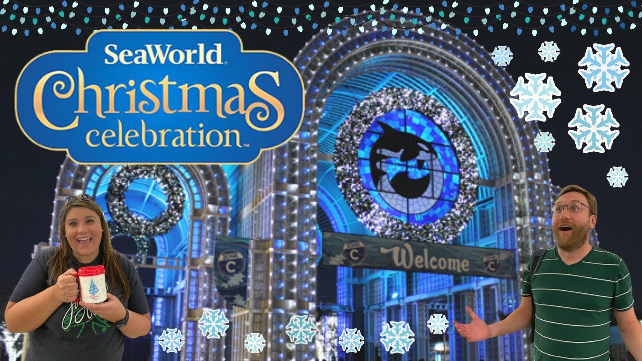 SeaWorld San Antonio Christmas Celebration Vlog