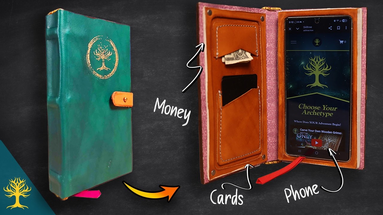 Made with Scraps! Book phone case