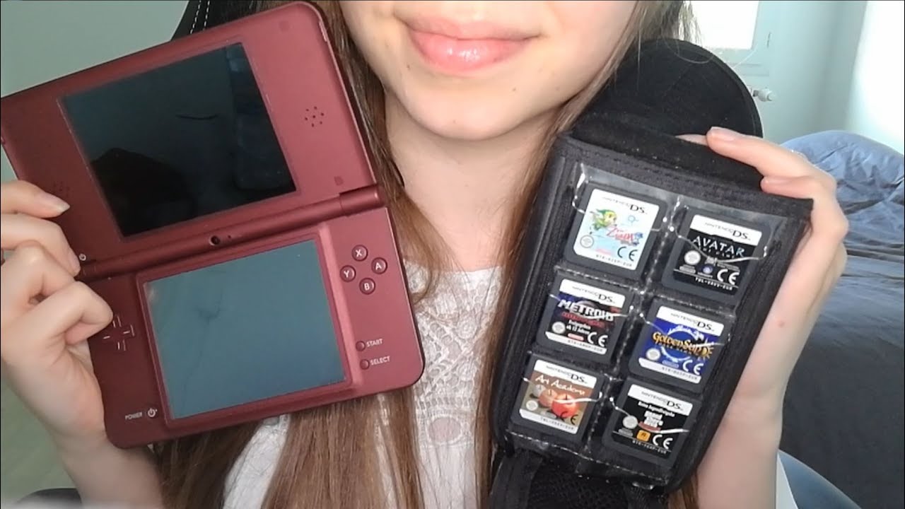 ASMR Mes jeux DS favoris! French Whisper