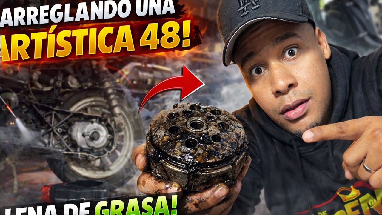 “¡Mira cómo afiné esta 48! Quedó como nueva + limpieza de cloches paso a paso 🔧🔥”