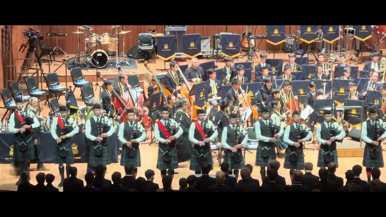 The Halo Theme, The Scots College A Band at The Sydney Opera House Dec 2024 