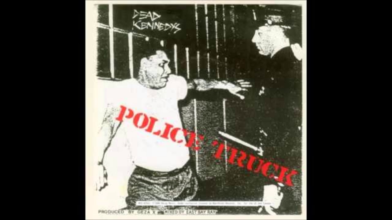 police truck backing track