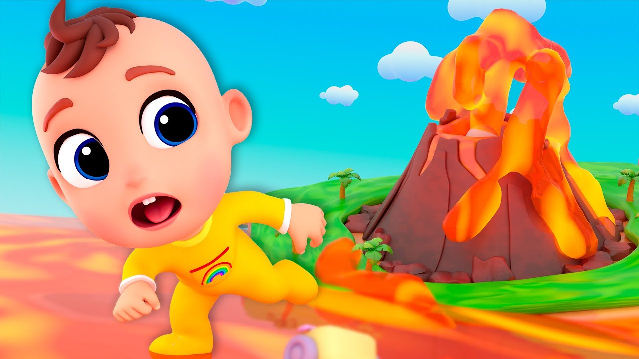 Oh No! The Floor Is Lava! | Nursery Rhymes & Kids Songs | Tinytots