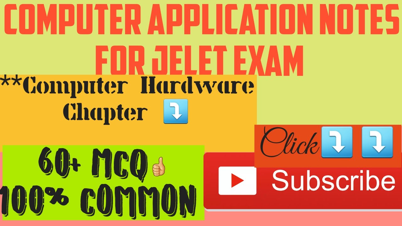 ##Jelet exam 2020 Computer note  part 2