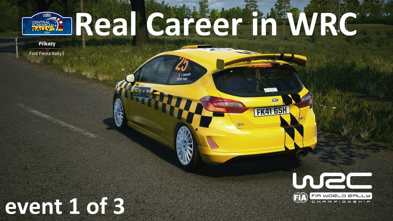 EA WRC | club Real Career in WRC | ралли Центральная Европа | День 1