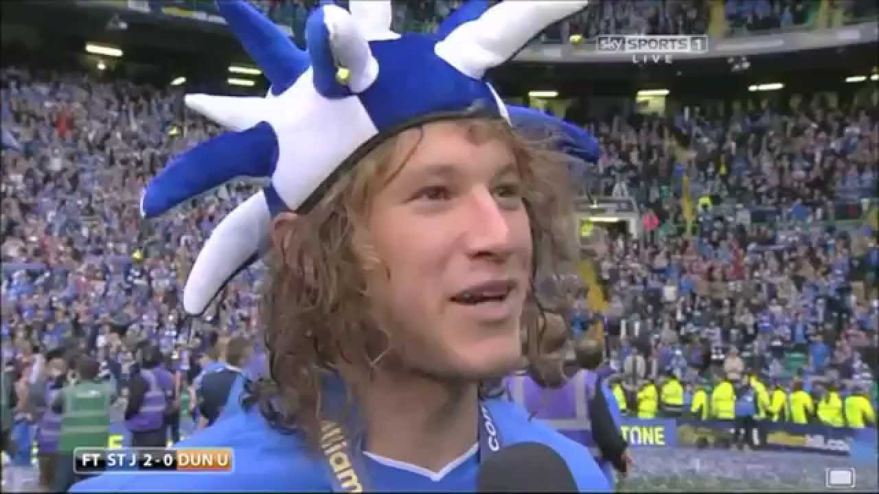Perth St Johnstone; Scottish Cup Winners May 17th 2014